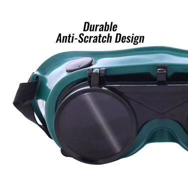 Flip-Up Eye Safety Goggles + Anti Cut Safety Gloves (HA18) - Image 8