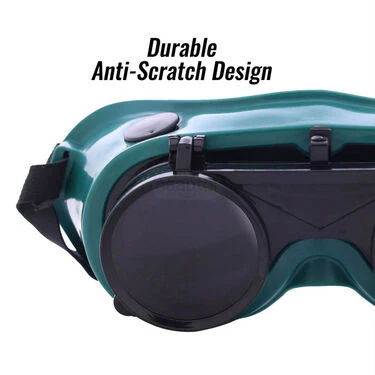 Flip-Up Eye Safety Goggles + Free Safety Gloves (FLG2) - Image 8