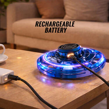 Flying Fidget Spinner with LED Lights (SPL) - Image 4