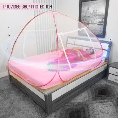 Foldable Double Bed Mosquito Net Buy 1 Get 1 Free (DMN2) - Image 2