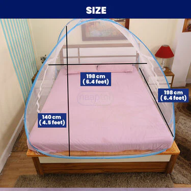 Foldable Double Bed Mosquito Net Buy 1 Get 1 Free (DMN2) - Image 7