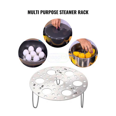 Foldable Egg Boiler & Multipurpose Steamer Rack (1EFT1) - Image 2
