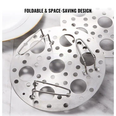 Foldable Egg Boiler & Multipurpose Steamer Rack (1EFT1) - Image 6