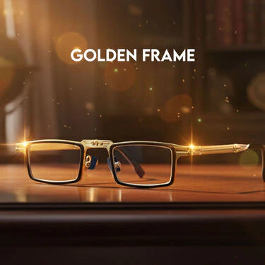 Foldable Metal Frame Adaptive Power Reading Glasses Buy 1 Get 1 Free (2FORGM) - Image 2