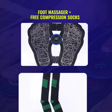 Foot Massager With Free Compression Socks (FMFC02) - Image 7