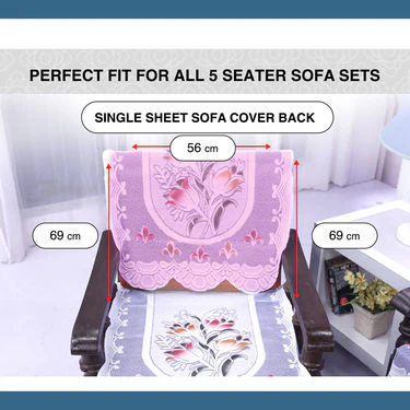 French Lace 5 Seater Sofa Set Cover - Pick Any 1 - Image 12