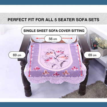 French Lace 5 Seater Sofa Set Cover - Pick Any 1 - Image 13