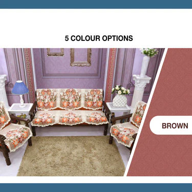 French Lace 5 Seater Sofa Set Cover - Pick Any 1 - Image 4