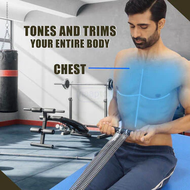 Full Body Workout Resistance Band With Free Digital Counter (TTDC) - Image 5
