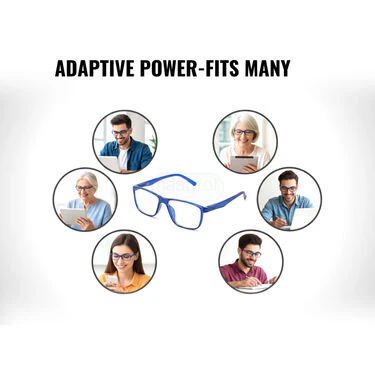 Full Frame Bifocal Adaptive Power Reading Glasses Buy 1 Get 2 Free (3BORG8) - Image 3