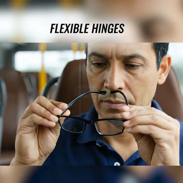 Full Frame Bifocal Coloured Adaptive Power Reading Glasses Buy1 Get2 Free (3BCORG19) - Image 4