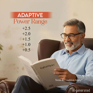 Full Frame Foldable Adaptive Power Reading Glasses Buy 1 Get 2 Free (3FORG11) - Image 2