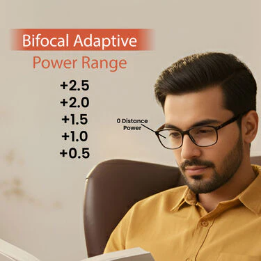 Full Frame Foldable Bifocal Adaptive Power Reading Glasses Buy 1 Get 2 Free (3FBORG2) - Image 4