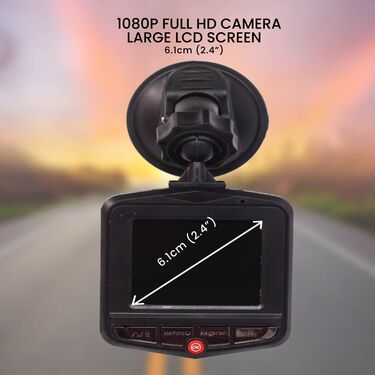 Full HD Digital Video Recorder Night Vision Dash Cam (CCTV11C) - Image 2
