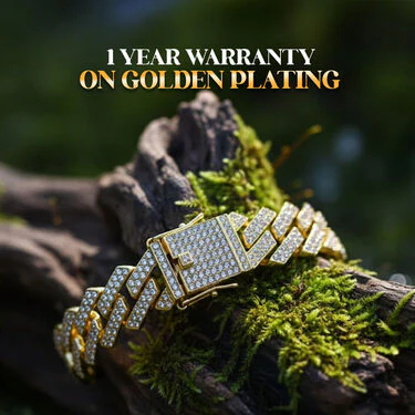 Golden Austrain Diamond Heavy Bracelet (GDHBC) - Image 2