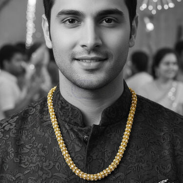 Golden Austrian Diamond Heavy Chain (HGC5) - Image 2
