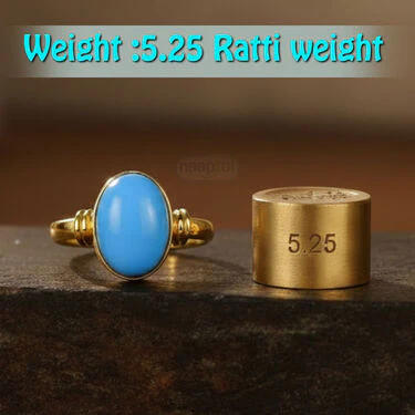 Golden Firoza Ring (FR2) - Image 4