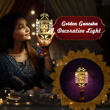 Golden Ganesha Decorative Light (DL3) - Image 2