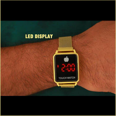Golden Touch Screen Digital Watch (DW3) - B1G1 - Image 5