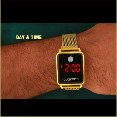 Golden Touch Screen Digital Watch (DW3) - B1G1 - Image 9