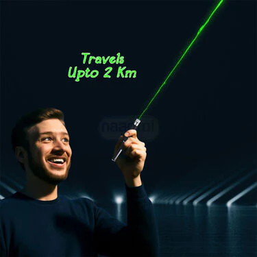 Green Laser Pointer Party Pen With Disco Lights Up To 2 km Range (LL) - Image 3
