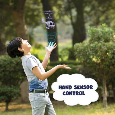 Hand Sensor Army Helicopter Toy with Lights (HSMH) - Image 4