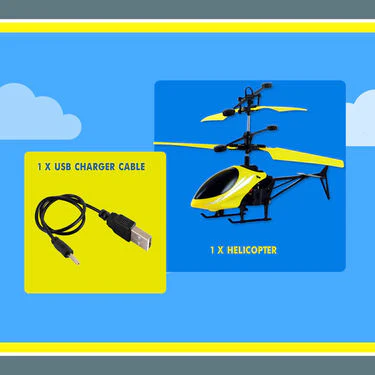 Hand Sensor Helicopter for Kids - Image 4