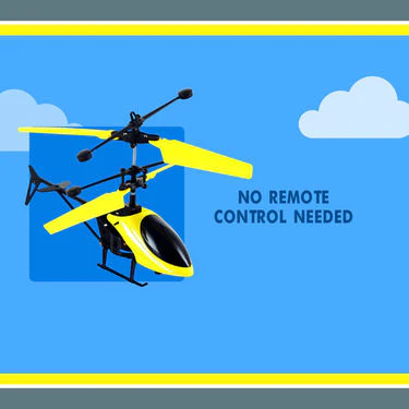 Hand Sensor Helicopter for Kids - Image 7