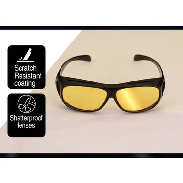 HD Night Vision Wrap Around Goggles + Free Bluetooth Neckband - Image 6
