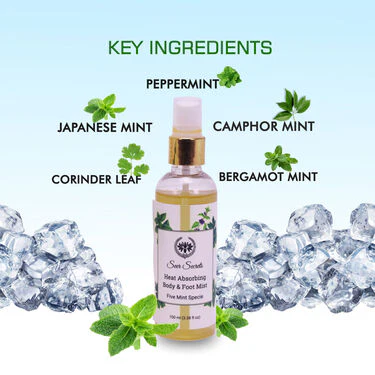 Heat Abosorbing Body And Feet Mist (SSHA) - Image 4