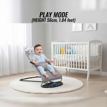 Height-Adjustable Baby Bouncing Chair (PF16) - Image 4