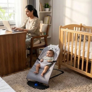 Height-Adjustable Baby Bouncing Chair (PF16) - Image 6