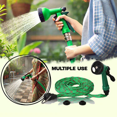 Hoze Pipe with Spray Gun + Rotating Jet Tap Free - Image 3
