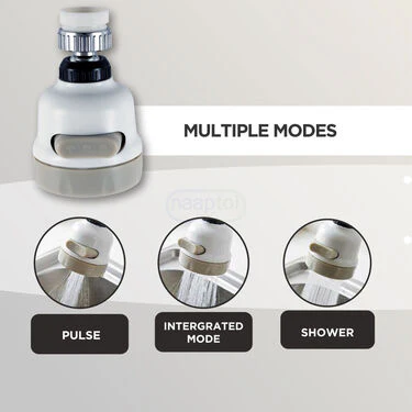 Hoze Pipe with Spray Gun + Rotating Jet Tap Free - Image 5