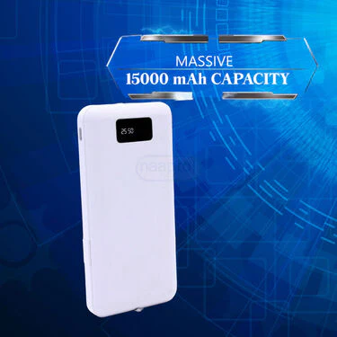 Inbuilt Cable 15000 mAh Big Powerbank (PB28) - Image 3