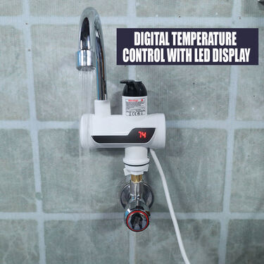 Instant Electric Water Heating Tap with Digital Display (WH2) - Image 3