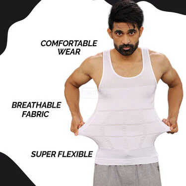 Instant Tummy & Chest Shaper For Men BOGO (SV1) - Image 4