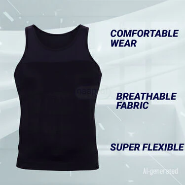 Instant Tummy & Chest Shaper For Men BOGO (SV6) - Image 3