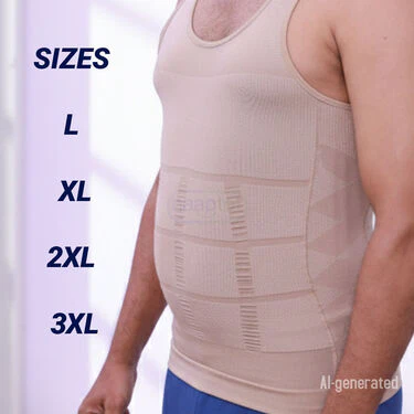 Instant Tummy & Chest Shaper For Men BOGO (SV6) - Image 4