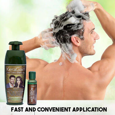 Keragain Hair Color Shampoo & Color Protecting Hair Serum - Image 3