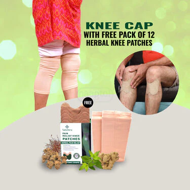 Knee Cap with Free Pack of 12 Herbal Knee Patches (KCP) - Image 2