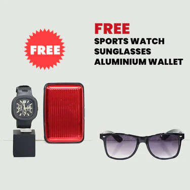 Leatherite Sandals Pick Any 1 + Free Sports Watch + Sunglasses + Aluminium Wallet (SW59) - Image 5