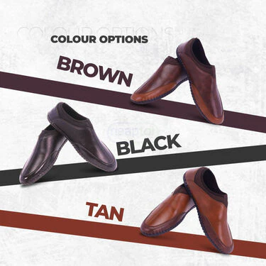 Leatherite Shoes + FREE Socks + FREE Stylish Watch (SSC34) - Image 3