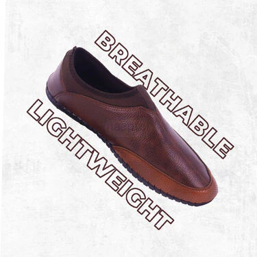 Leatherite Shoes + FREE Socks + FREE Stylish Watch (SSC34) - Image 6