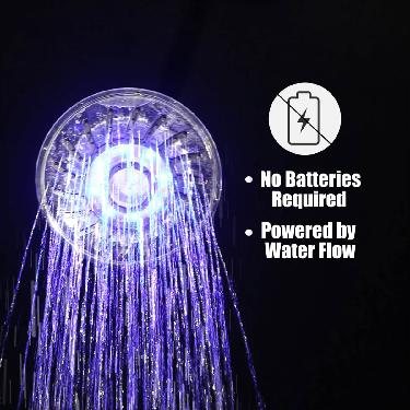 LED Color-Changing Waterfall Shower - Image 5