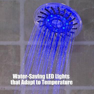 LED Color-Changing Waterfall Shower - Image 6