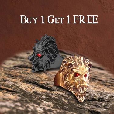 Lion Ring B1G1 (LNR3) - Image 3