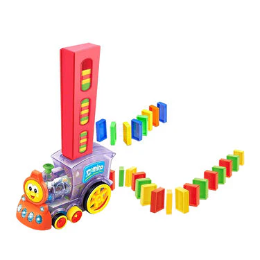 Magic Domino Train With Lights And Music(40Pc) (MDT) - Image 2