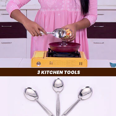 Mega 10 Pcs Ceramic Coating Nonstick Cookware Set (10CCNC1F) - Image 7