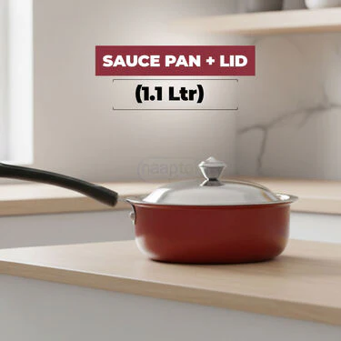 Mega11Pcs Ceramic Coating Nonstick Cookware Set (11CCNC2) - Image 4